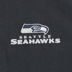 Seattle Seahawks Dunbrooke Big & Tall Dakota Canvas Hoodie Full-Zip Jacket - Charcoal cheap