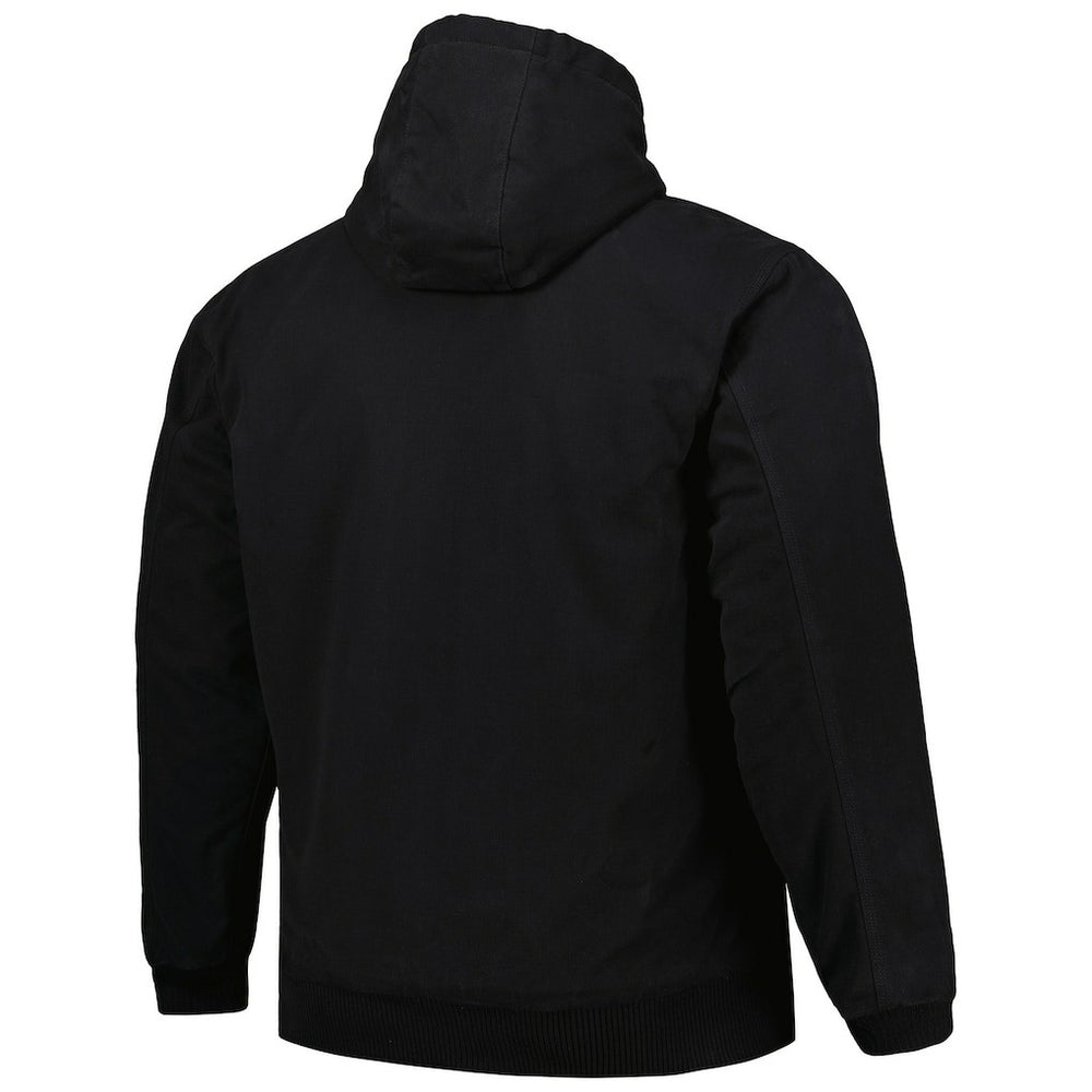 Las Vegas Raiders Dunbrooke Big & Tall Dakota Canvas Hoodie Full-Zip Jacket - Black online