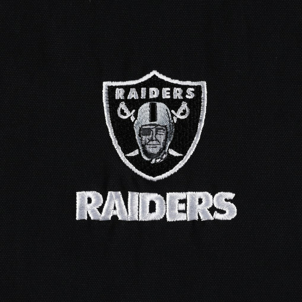Las Vegas Raiders Dunbrooke Big & Tall Dakota Canvas Hoodie Full-Zip Jacket - Black online