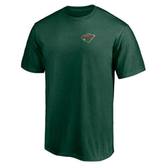 Minnesota Wild Number One Dad Logo T-Shirt - Green T-shirts