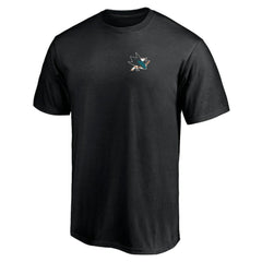 San Jose Sharks Number One Dad Logo T-Shirt - Black T-shirts
