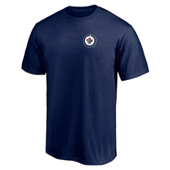 Winnipeg Jets Number One Dad Logo T-Shirt - Navy T-shirts