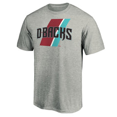 Arizona Diamondbacks Team Prep T-Shirt Heathered Gray