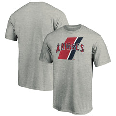 Los Angeles Angels Team Prep T-Shirt Heathered Gray