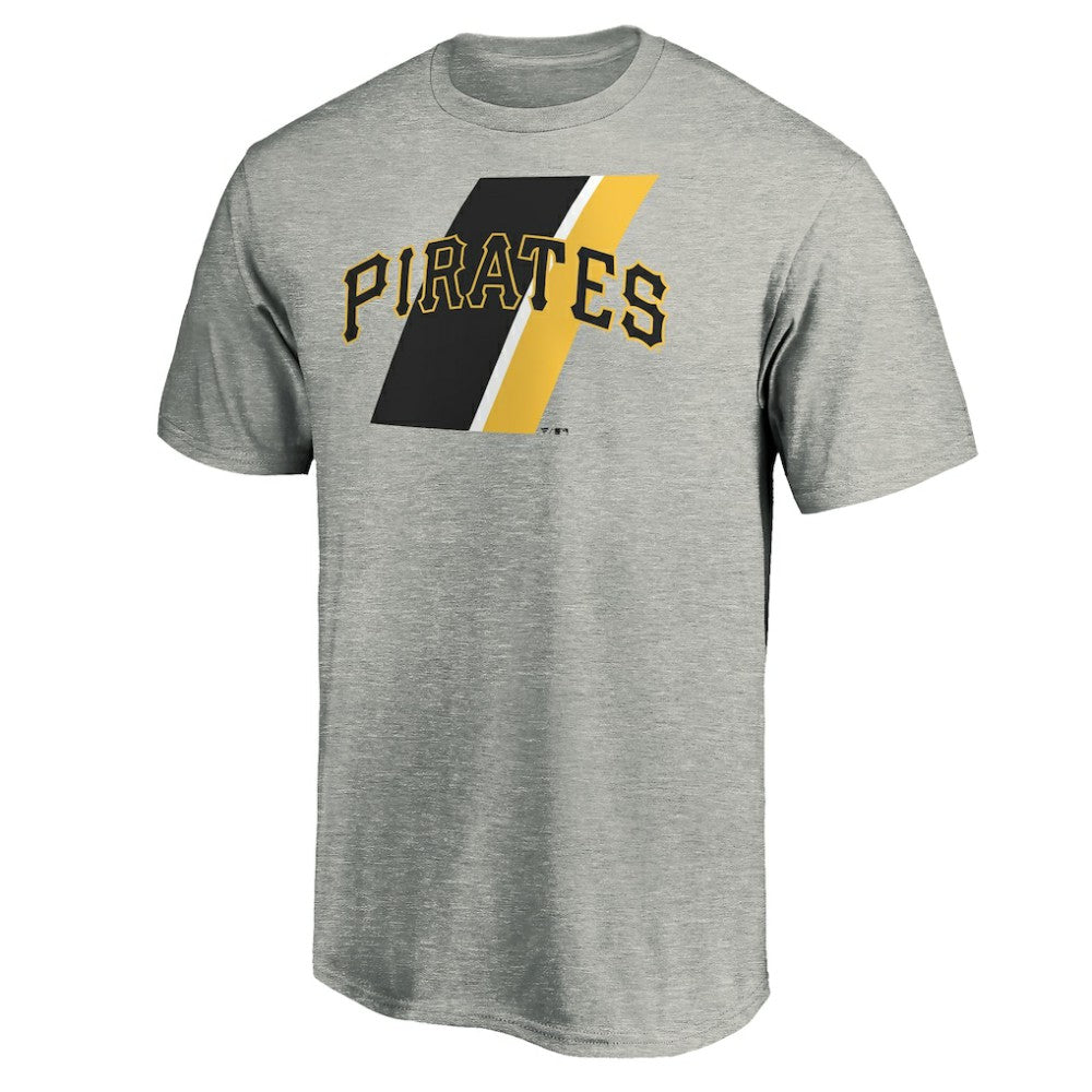 Pittsburgh Pirates Team Prep T-Shirt Heathered Gray