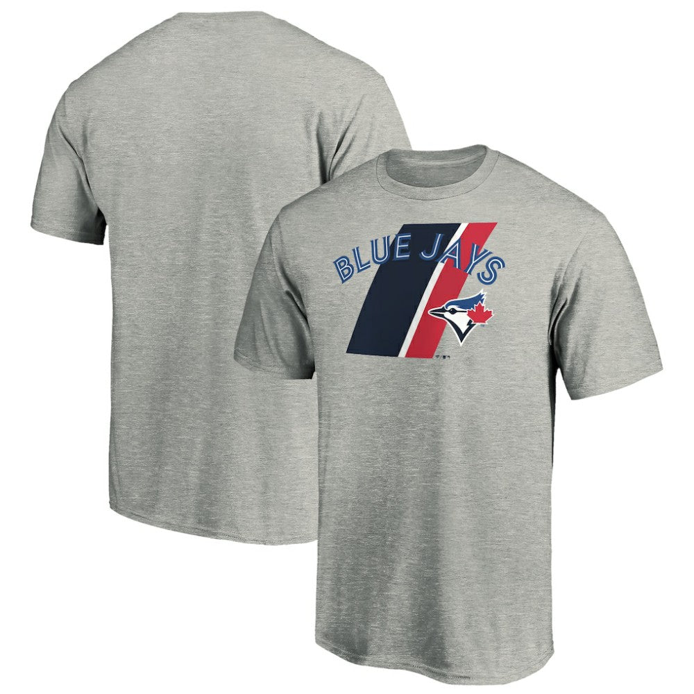 Toronto Blue Jays Team Prep T-Shirt Heathered Gray