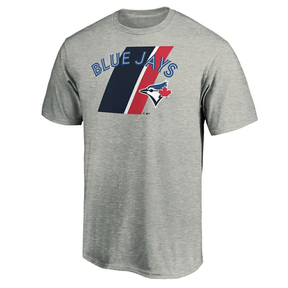 Toronto Blue Jays Team Prep T-Shirt Heathered Gray