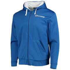 Los Angeles Rams Dunbrooke Apprentice Full-Zip Hoodie - Royal/White on sale