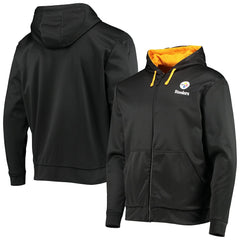 Pittsburgh Steelers Dunbrooke Apprentice Full-Zip Hoodie - Black/Gold on sale