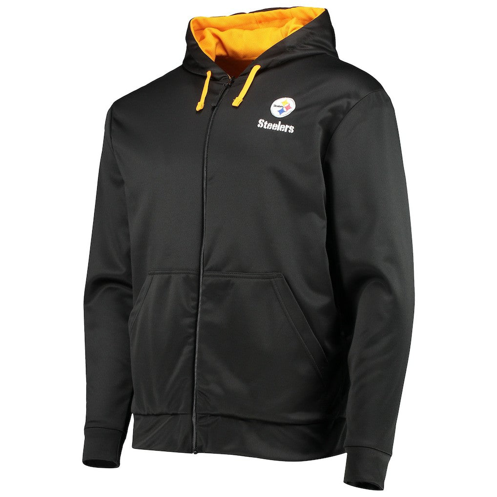Pittsburgh Steelers Dunbrooke Apprentice Full-Zip Hoodie - Black/Gold on sale