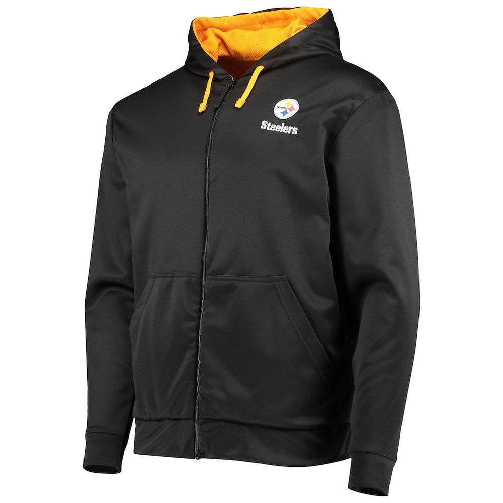 Pittsburgh Steelers Dunbrooke Apprentice Full-Zip Hoodie - Black/Gold on sale