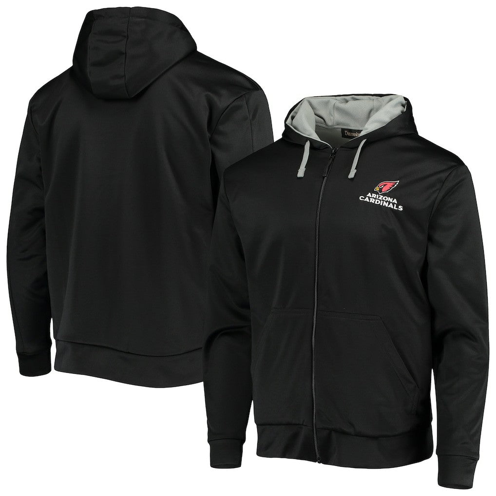 Arizona Cardinals Dunbrooke Apprentice Full-Zip Hoodie - Black/Gray on sale