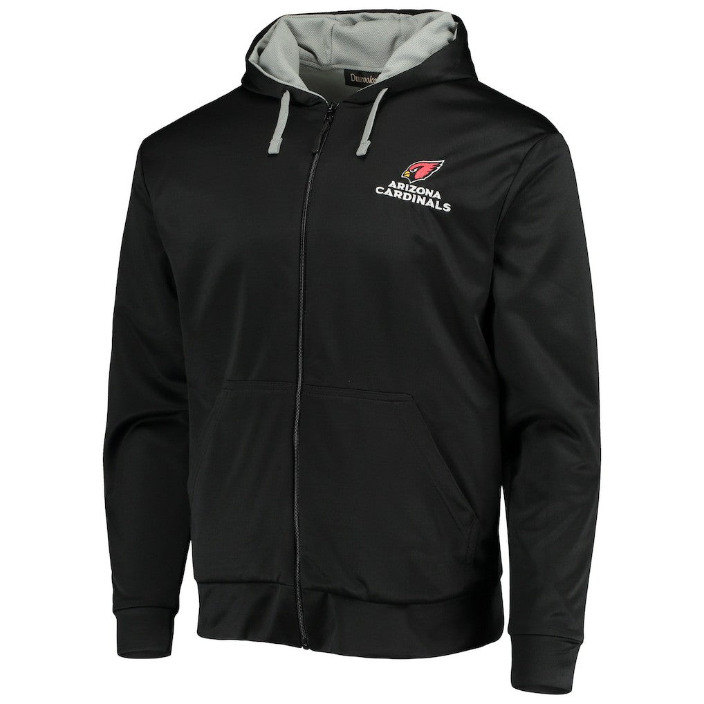 Arizona Cardinals Dunbrooke Apprentice Full-Zip Hoodie - Black/Gray on sale