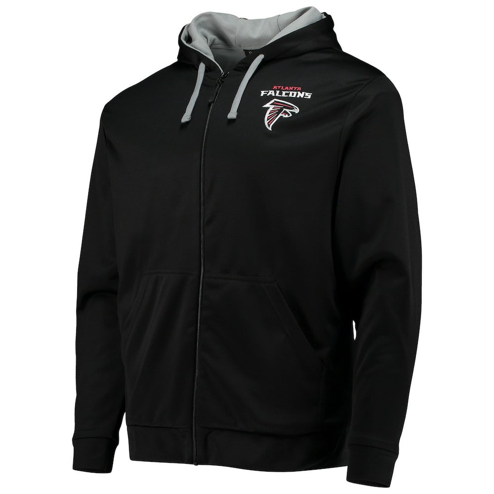 Atlanta Falcons Dunbrooke Apprentice Full-Zip Hoodie - Black/Gray outlet