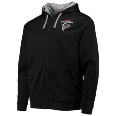 Atlanta Falcons Dunbrooke Apprentice Full-Zip Hoodie - Black/Gray outlet