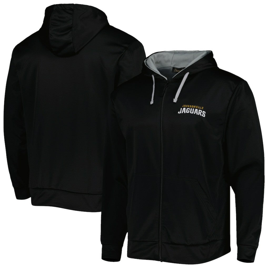 Jacksonville Jaguars Dunbrooke Apprentice Full-Zip Hoodie - Black/Gray for sale