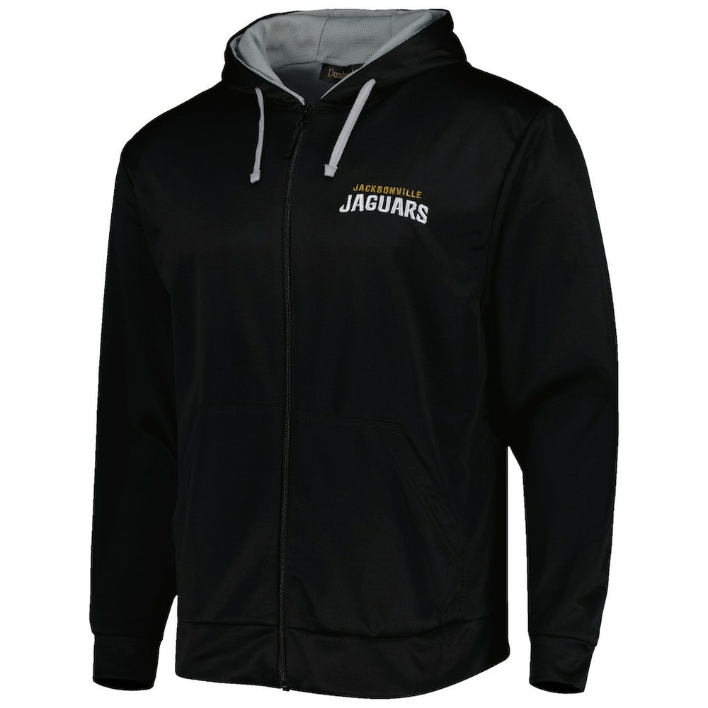 Jacksonville Jaguars Dunbrooke Apprentice Full-Zip Hoodie - Black/Gray for sale