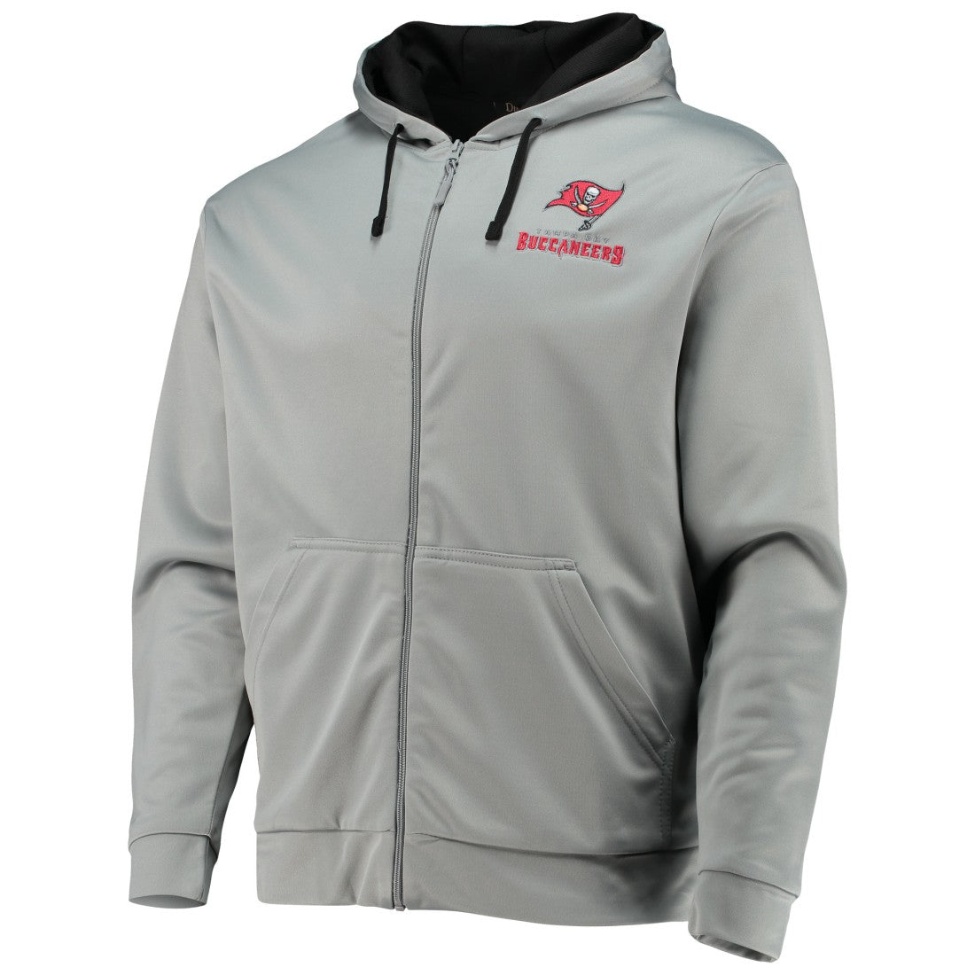 Tampa Bay Buccaneers Dunbrooke Apprentice Full-Zip Hoodie - Gray/Black for sale