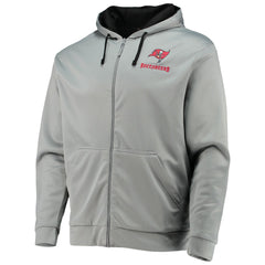 Tampa Bay Buccaneers Dunbrooke Apprentice Full-Zip Hoodie - Gray/Black for sale