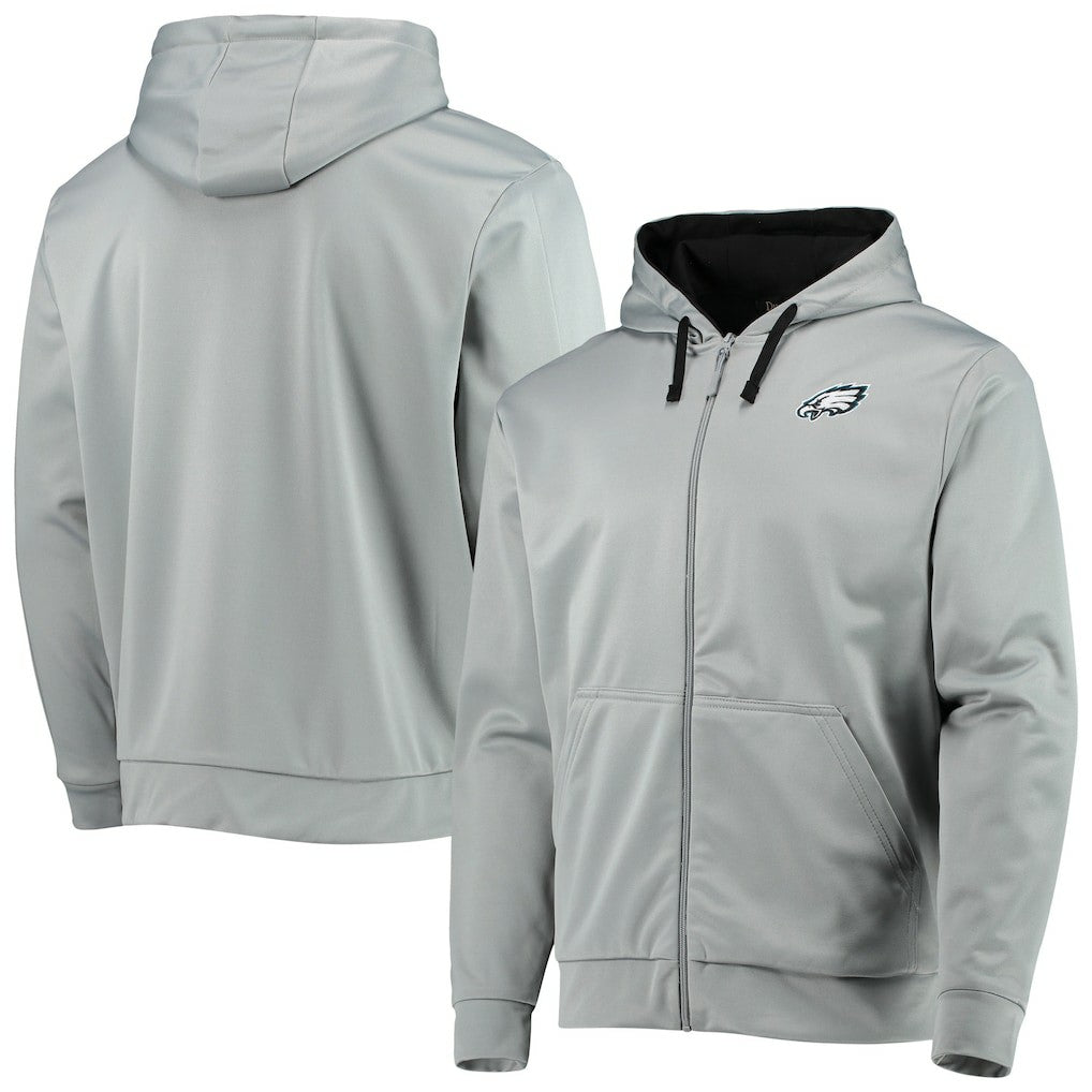 Philadelphia Eagles Dunbrooke Apprentice Full-Zip Hoodie - Gray/Black for sale