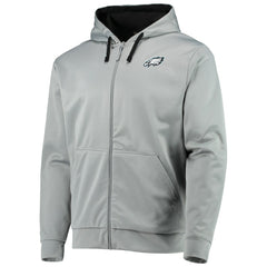 Philadelphia Eagles Dunbrooke Apprentice Full-Zip Hoodie - Gray/Black for sale
