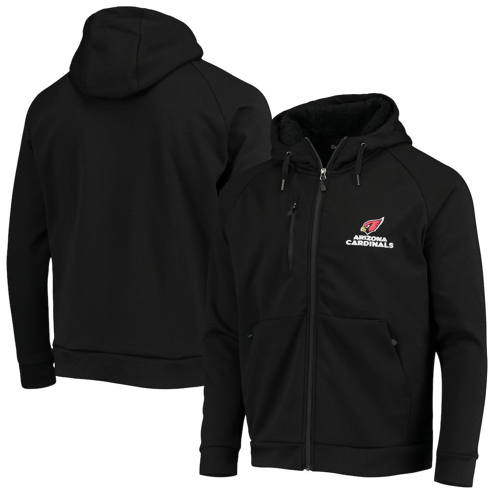 Arizona Cardinals Dunbrooke Shag Tri-Blend Full-Zip Raglan Hoodie - Black online