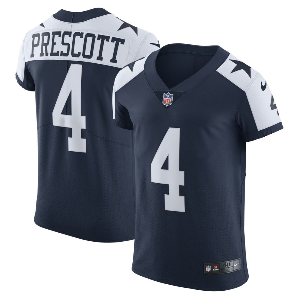 Dak Prescott Dallas Cowboys Alternate Vapor Elite Player Jersey - Navy discount