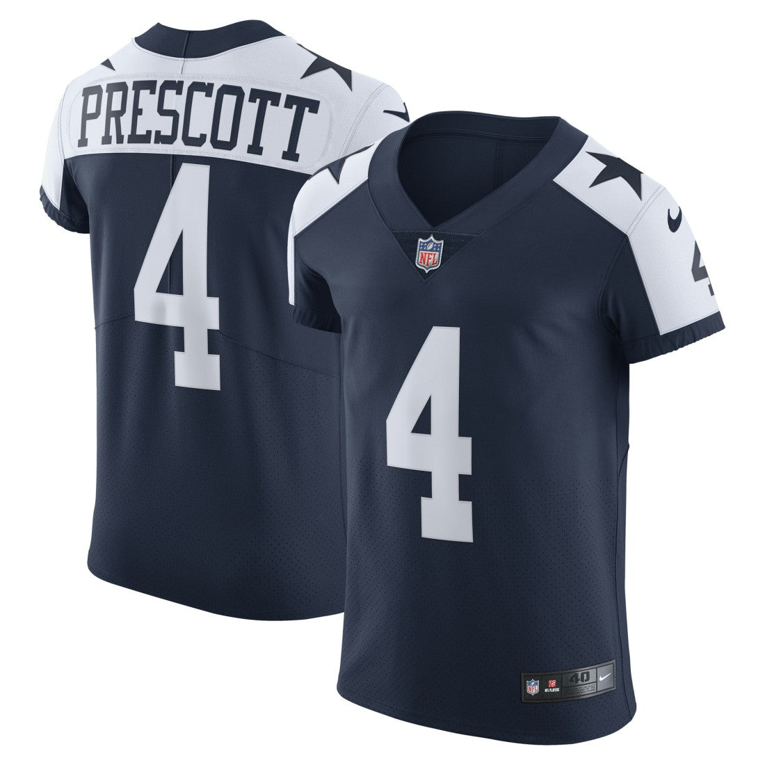 Dak Prescott Dallas Cowboys Alternate Vapor Elite Player Jersey - Navy discount