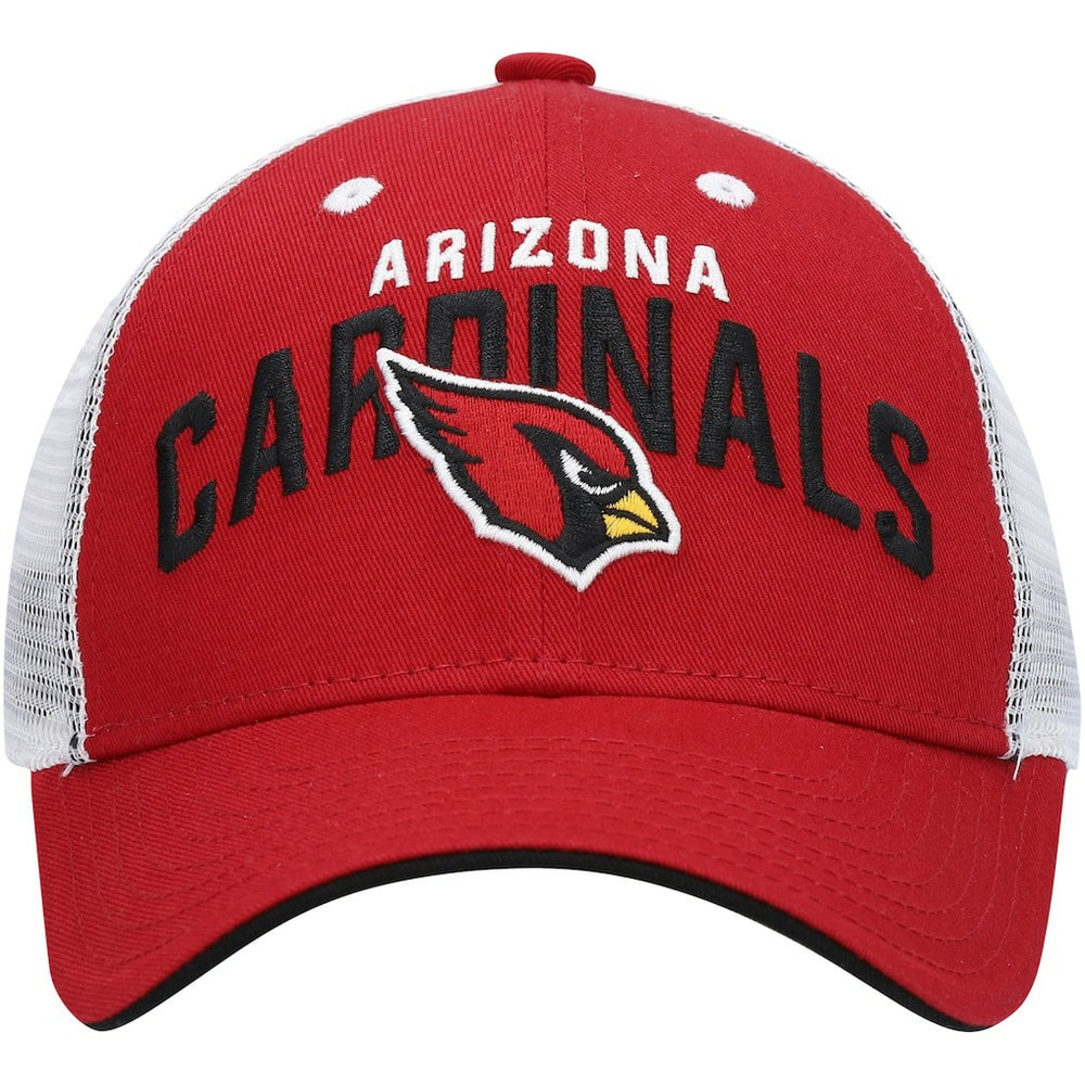 Arizona Cardinals Youth Core Lockup Adjustable Hat - Cardinal/White discount