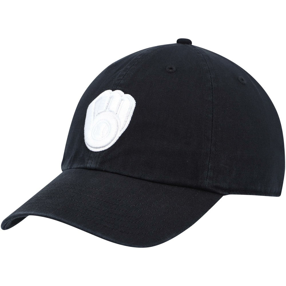 Milwaukee Brewers Challenger Adjustable Hat Black