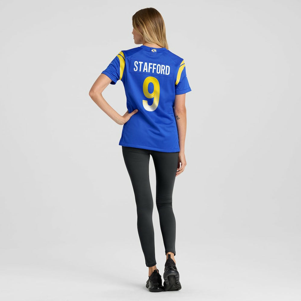 Matthew Stafford Los Angeles Rams Women's Game Jersey - Royal outlet