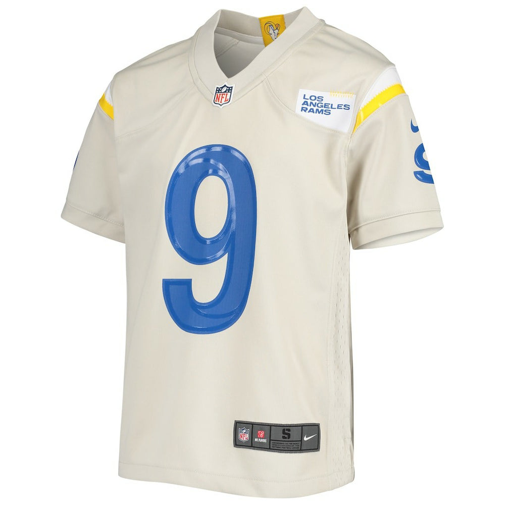 Matthew Stafford Los Angeles Rams Youth Game Jersey - Cream online