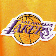Los Angeles Lakers Hardwood Classics Big & Tall On-Court Shooting V-Neck Shirt - Gold/Purple sale