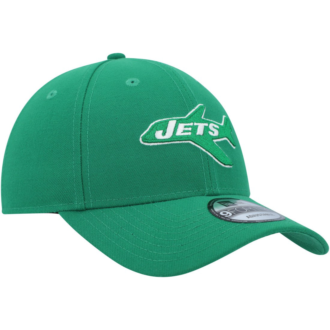 New York Jets New Era Plane The League 9FORTY Adjustable Hat - Kelly Green outlet