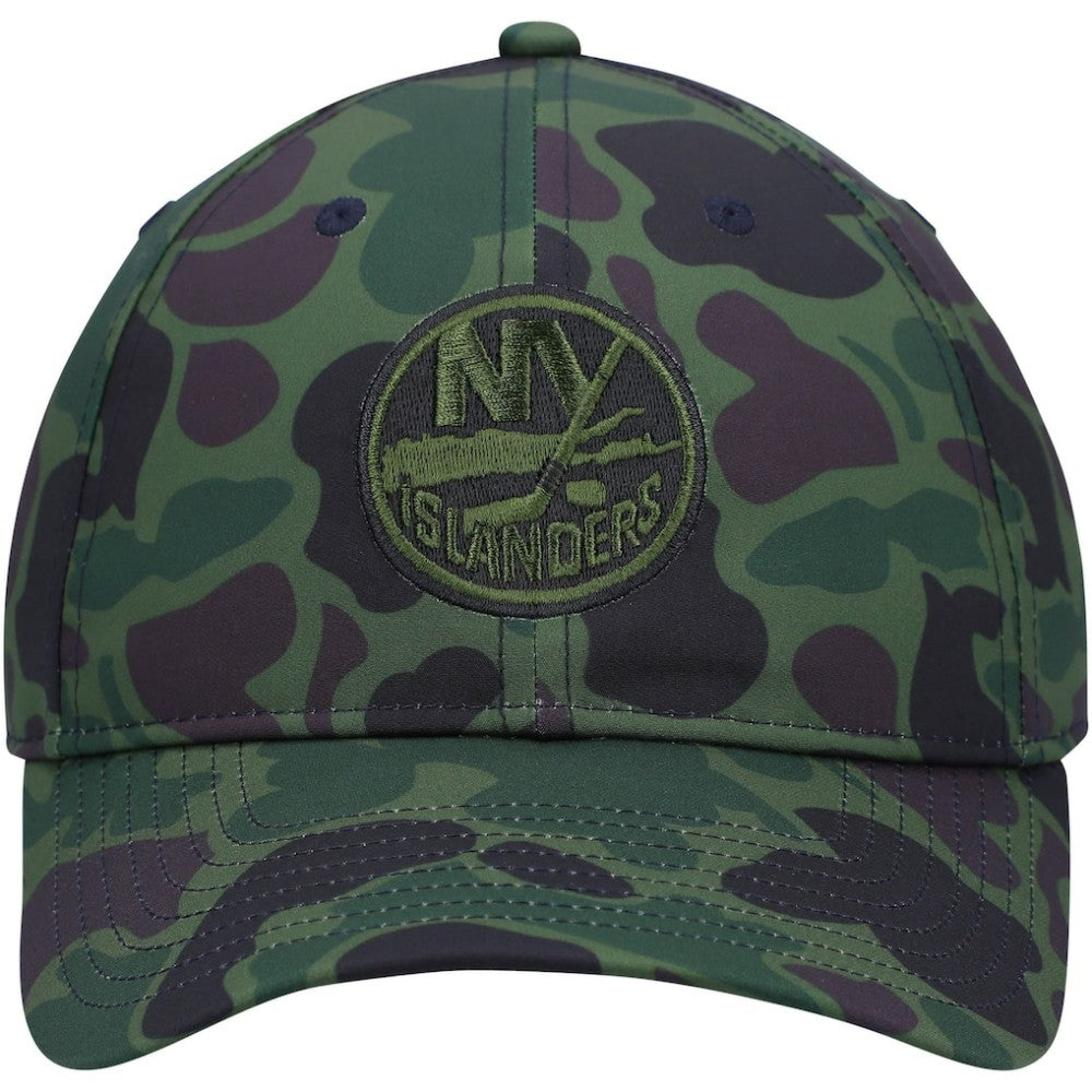 New York Islanders adidas Locker Room Slouch Adjustable Hat - Camo Hats