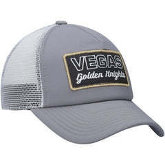 Vegas Golden Knights adidas Locker Room Foam Trucker Snapback Hat - Gray/White Hats