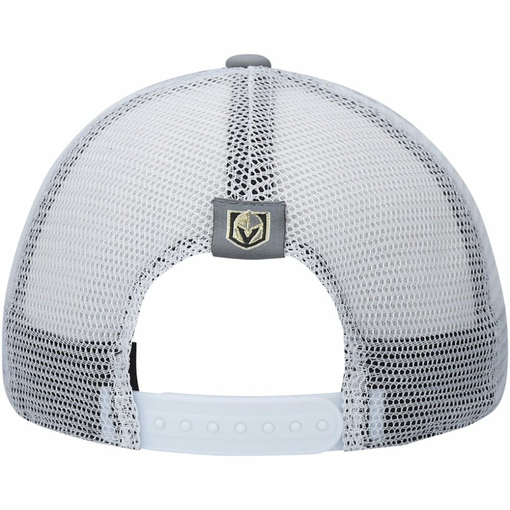 Vegas Golden Knights adidas Locker Room Foam Trucker Snapback Hat - Gray/White Hats