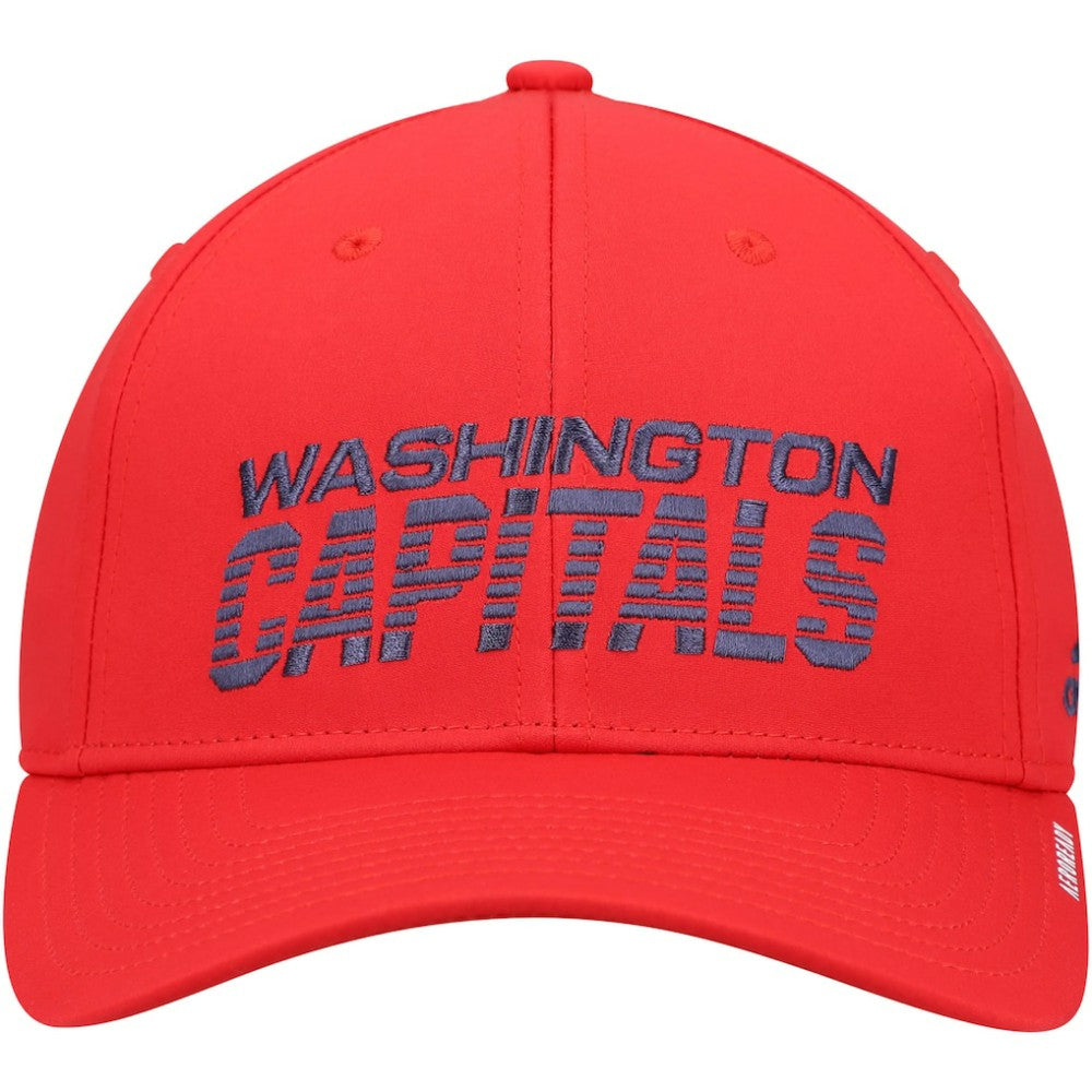 Washington Capitals adidas 2021 Locker Room AEROREADY Flex Hat - Red Hats