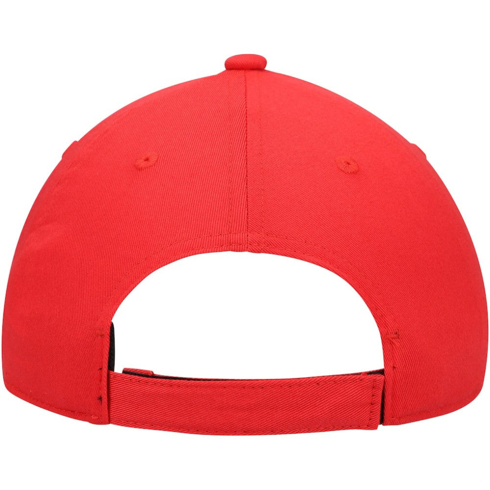 Washington Capitals adidas Locker Room Three Stripe Adjustable Hat - Red Hats