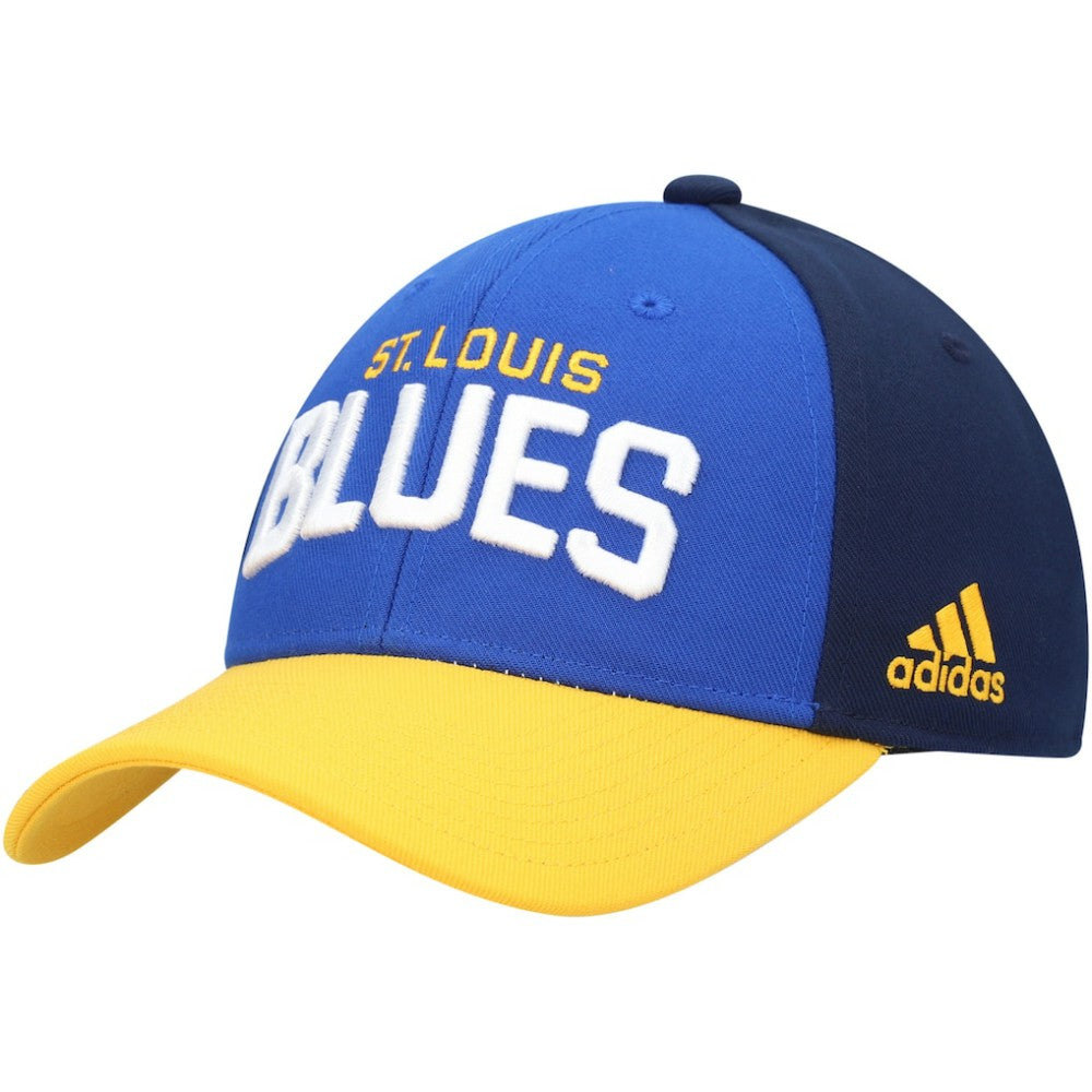 St. Louis Blues adidas Locker Room Adjustable Hat - Blue Hats
