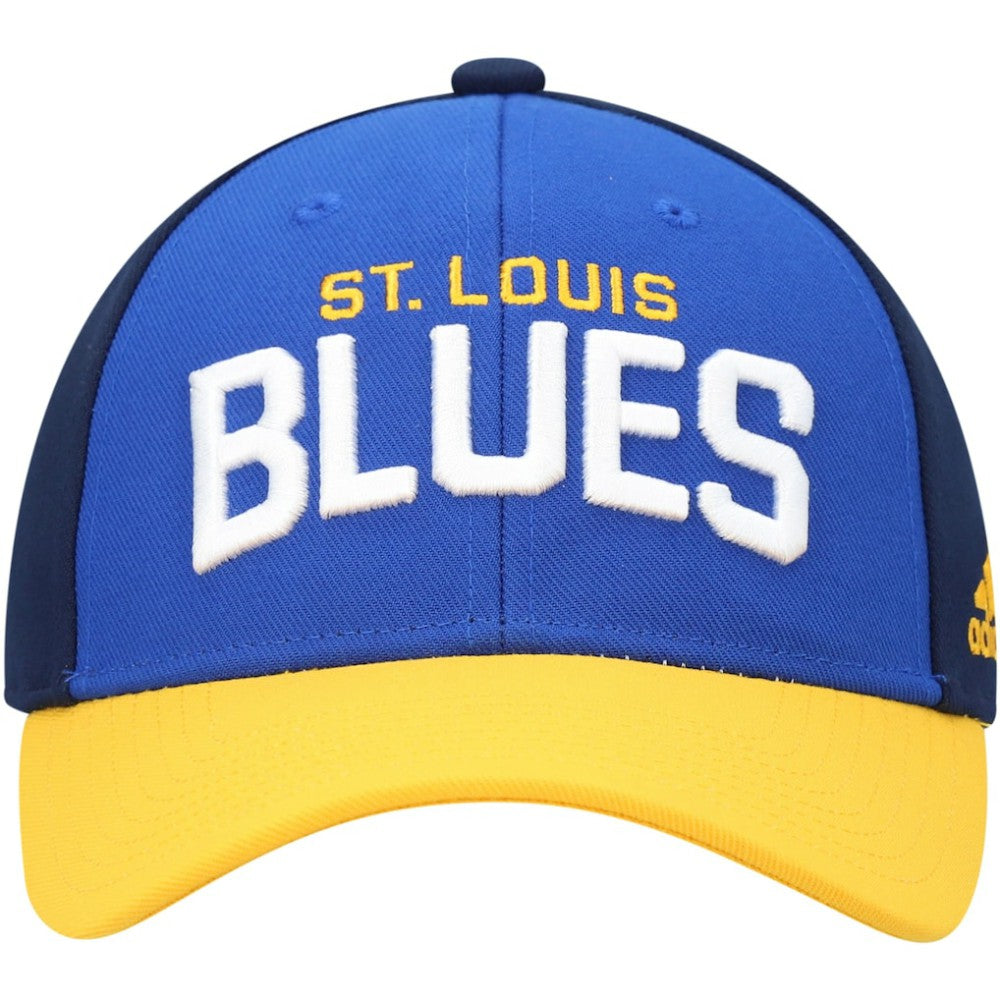 St. Louis Blues adidas Locker Room Adjustable Hat - Blue Hats