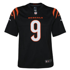 Joe Burrow Cincinnati Bengals Youth Game Jersey - Black outlet