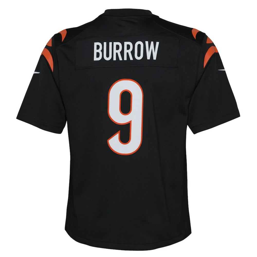 Joe Burrow Cincinnati Bengals Youth Game Jersey - Black outlet