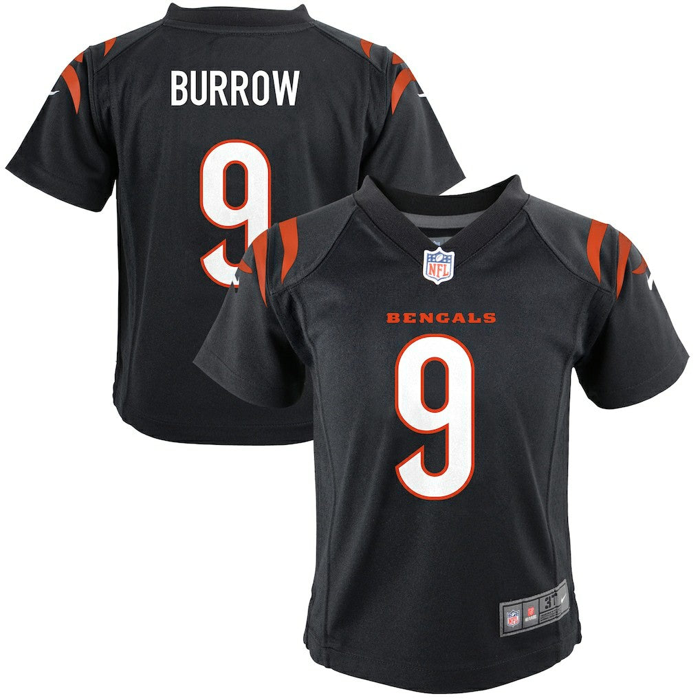 Joe Burrow Cincinnati Bengals Preschool Game Jersey - Black cheap