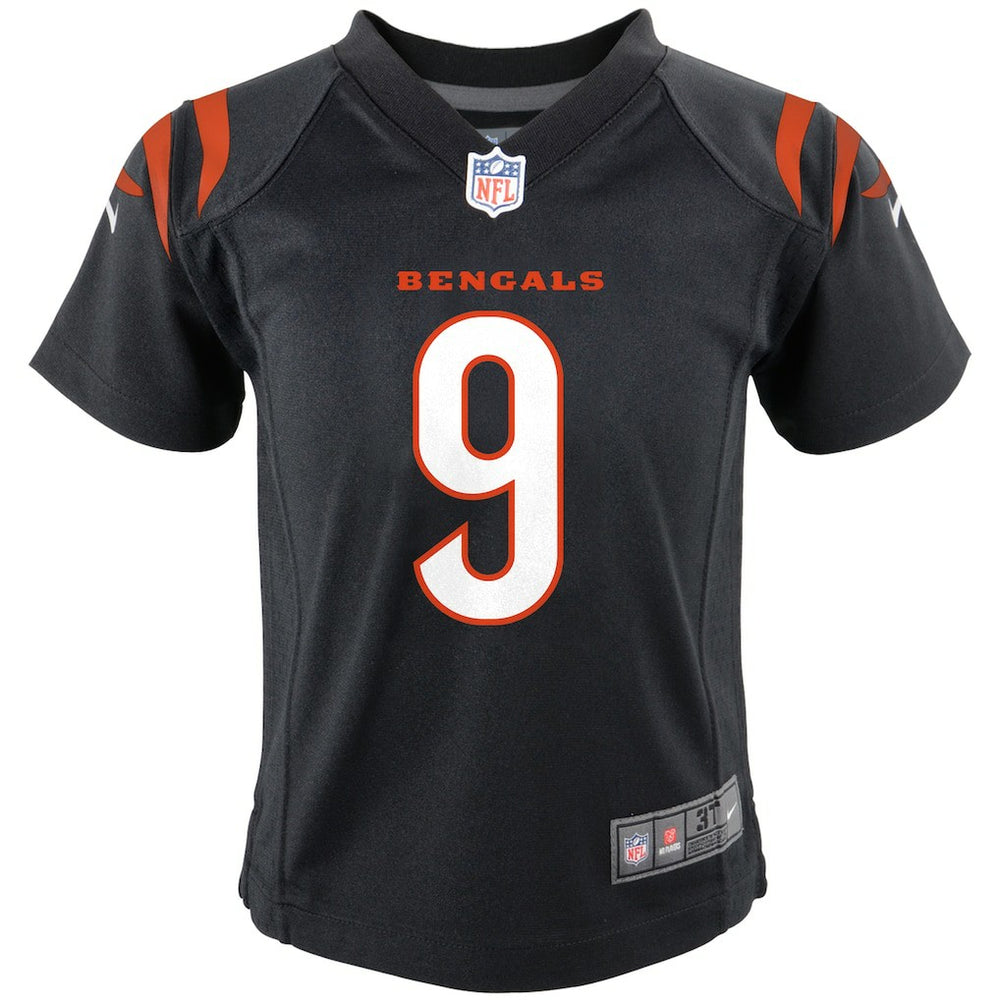Joe Burrow Cincinnati Bengals Preschool Game Jersey - Black cheap