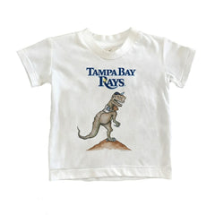 Tampa Bay Rays Tiny Turnip Youth TT Rex T-Shirt White