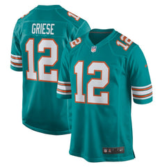 Bob Griese Miami Dolphins Retired Player Jersey - Aqua sale