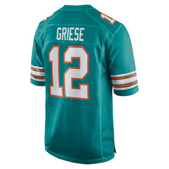 Bob Griese Miami Dolphins Retired Player Jersey - Aqua sale