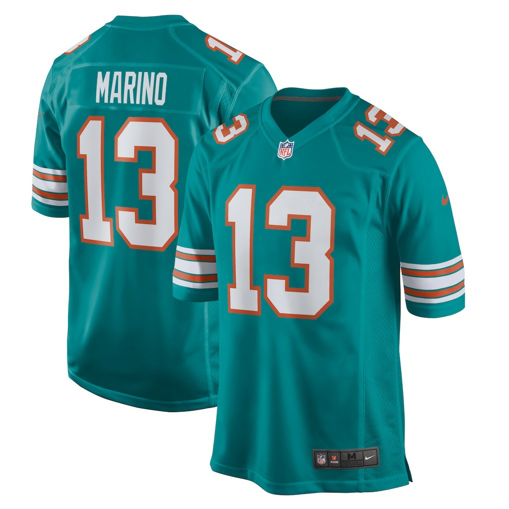 Dan Marino Miami Dolphins Retired Player Jersey - Aqua online