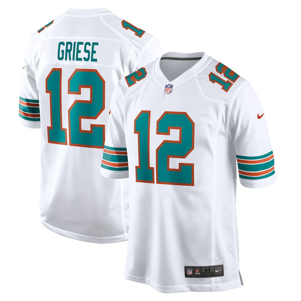 Bob Griese Miami Dolphins Retired Player Jersey - White cheap